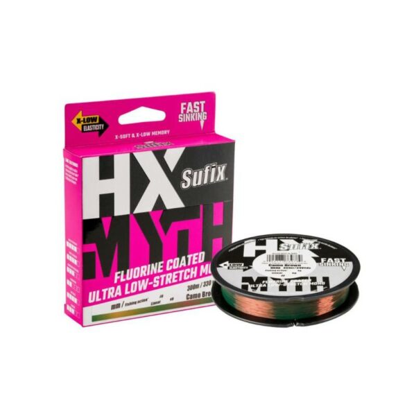 SUFIX HX-MYTH CAMO BROWN 300M 28MM-12.780KILOS